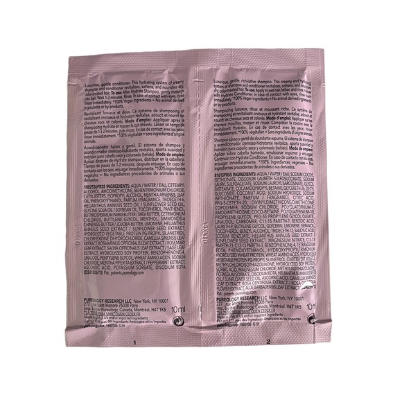 Pureology Professional Colour Care Hydrate Shampoo & Conditioner 20 mL | NEW - Picture 2 of 2